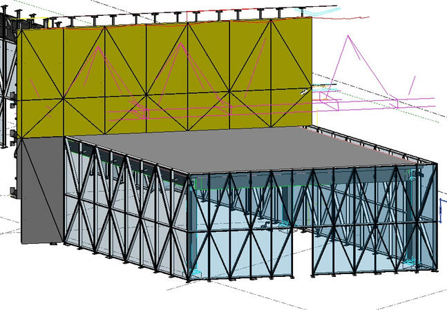 Curtain walls GRC Panels