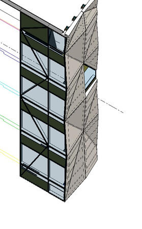 Corner GRC - Curtain Wall